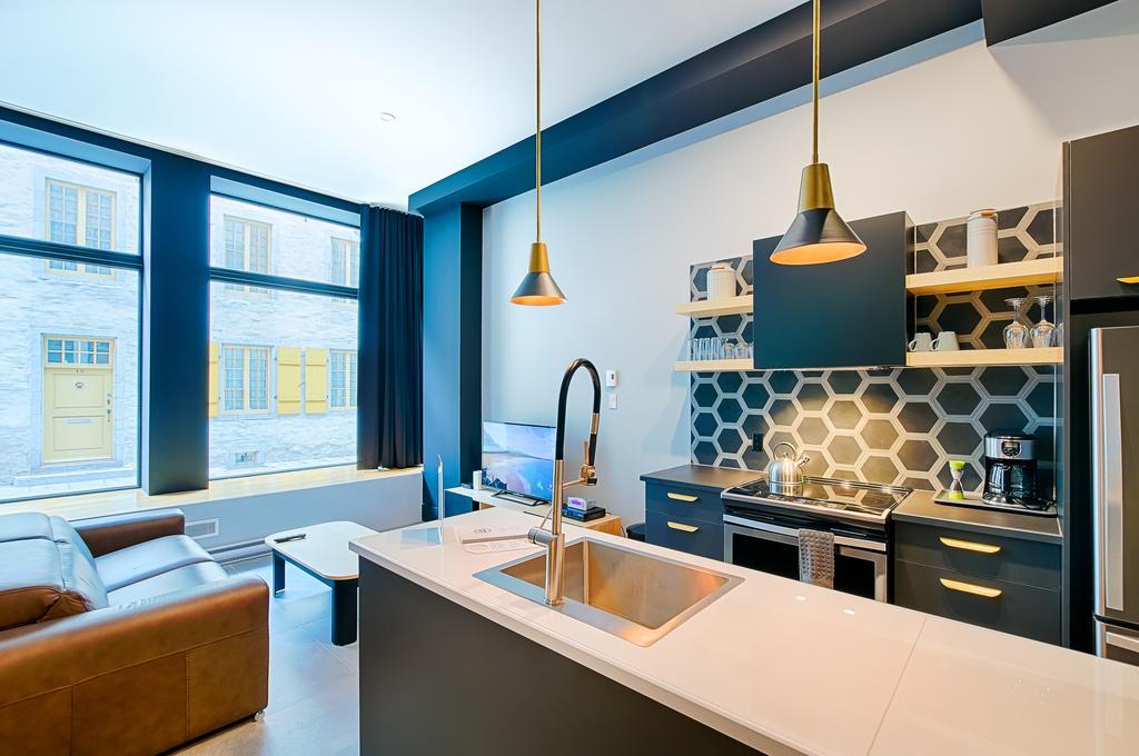 Appartement Les Lofts Notre-Dame by Les Lofts Vieux-Québec Extérieur photo