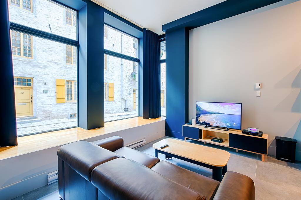 Appartement Les Lofts Notre-Dame by Les Lofts Vieux-Québec Extérieur photo